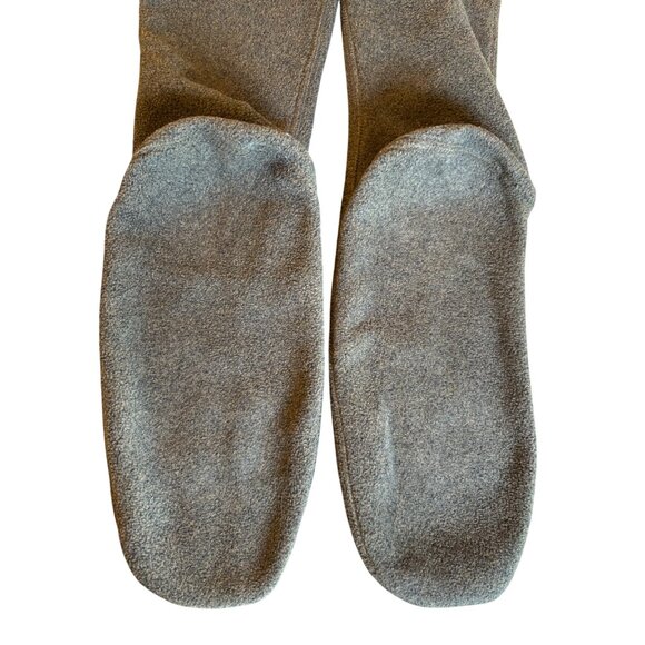 Acorn Fleece Socks Boot Liners Warm‎ Hunting Fishing Slippers Green Gray Size XL - Picture 8 of 8